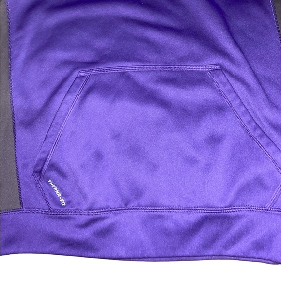 Nike Therma-Fit hoody Purple Size S with pockets - Picture 6 of 9